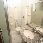 Banheiro apartamento - San Silvestre Hotel